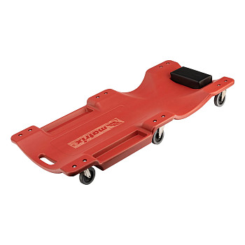 Лежак ремонтный на 6-ти колесах, 1000 х 475 х 128 мм, пластиковый// Matrix