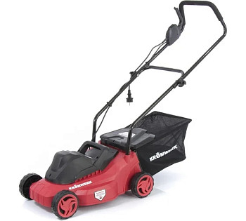 Газонокосилка электрическая EGC-1000, 1000 Вт, шир. 320 мм, 3 уров., ткан. травосб.30 л.// Kronwerk