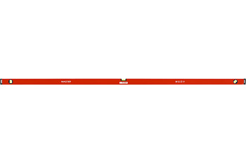 Коробчатый крашеный уровень 3 ампулы, фрезерованная базовая поверхность, 200 см ЗУБР 34584-200