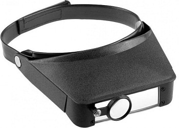 Лупа STAYER "STANDARD" с креплением на голову, изменяемое увеличение