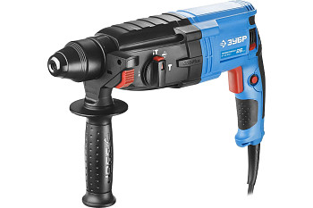 Перфоратор SDS-plus, ЗУБР Профессионал ЗП-26-800 К, реверс, горизонтальный, 3 Дж, 0-1200 об/мин, 0-4