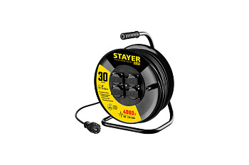 Удлинитель на катушке Stayer профессиональный 55076-30