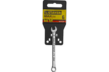 Гаечный комбинированный ключ STAYER MASTER 6мм 27085-06