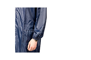 Плащ-дождевик STAYER 11612-52, нейлоновый на молнии, синий цвет, размер 52-54 11612-52