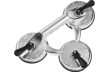 Стеклодомкрат ЗУБР "ПРОФИ" алюминиевый, профессиональный, тройной, 140кг