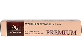 Электроды сварочные AG E-46 PREMIUM (OK 46) d-3.2*350 5кг