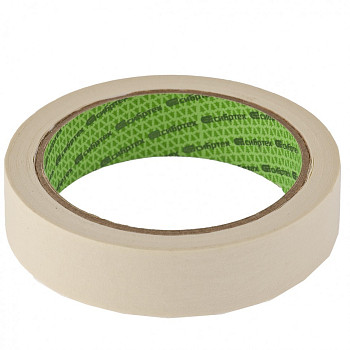 Лента малярная, эконом, 25 мм, на бумажной основе Россия// Сибртех