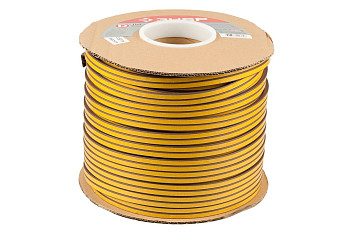 Резиновый самоклеящийся уплотнитель Зубр профиль "D", коричневый, 150м 40930-150