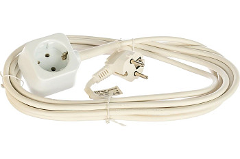 Электрический удлинитель с заземлением, 5м СВЕТОЗАР SV-55013-5