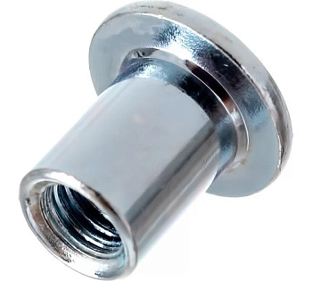 Гайка Эриксона с полукруглой головкой, M6x12мм, 5 кг (765 шт), оцинкованная, шест. 5мм, ЗУБР