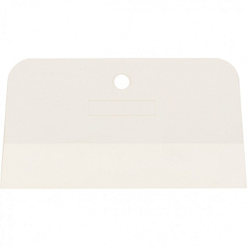 Шпатель, белая резина, 150 мм Россия// Сибртех