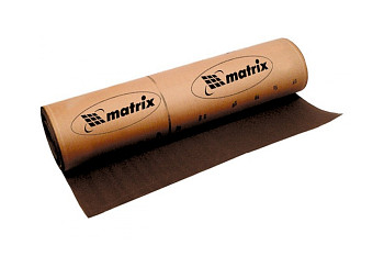 Шкурка на тканевой основе, P 60, 1000 мм х 20 м, водостойкая// Matrix