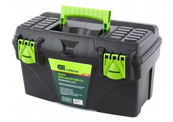 Ящик для инструмента, 430 х 235 х 250 мм (18"), пластик/, Россия// Сибртех