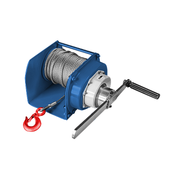 Лебедка ручная барабанная GJHW 10400 1т 40м
