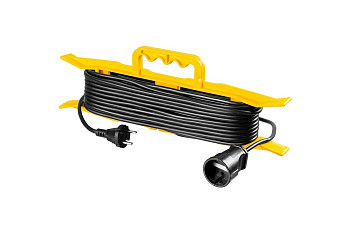 Удлинитель на рамке "MF 207", 50 м, 2200 Вт, 1 гнездо, ПВС 2х0,75 мм2, STAYER