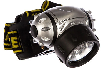 Фонарь STAYER "STANDARD" налобный светодиодный, 7LED, 3 режима, 3ААА