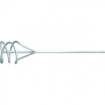 Миксер из оцинкованной стали, D 100 мм, L 450 мм, для песчано-гравийных смесей// Сибртех