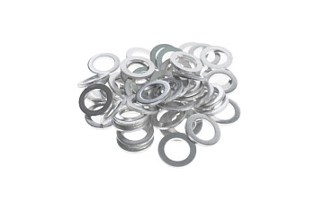 Набор алюминиевых шайб JTC-размер: толщина 1.5, внутр. д. 10.4, наружн. д. 15.8 50 шт. 2011A