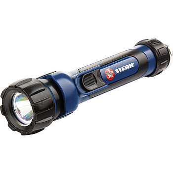 Фонарь светодиодный, противоударный, влагозащищённый, 1 LED, 2хАА// Stern