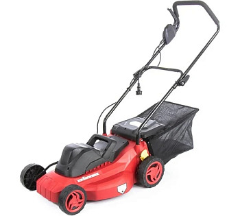 Газонокосилка электрическая EGC-1500, 1500 Вт, шир. 370 мм, 5 уров., ткан. травосб.35 л.// Kronwerk