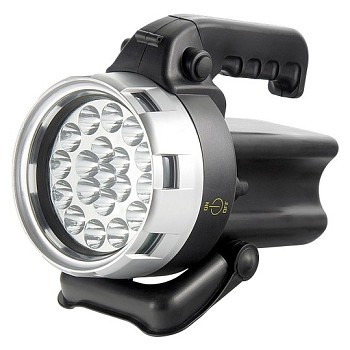 Фонарь поисковый, аккумуляторный, 19 LED// Stern