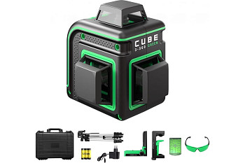 Построитель лазерных плоскостей ADA Cube 3-360 GREEN Ultimate Edition А00569