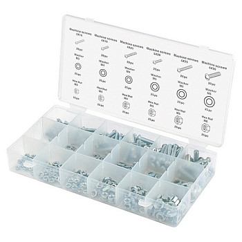 Набор винтов, гаек, шайб, 420 предм.// Сибртех