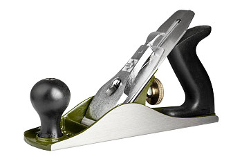 Металлический рубанок, с двойным ножом для чистового строгания, запасной нож в комплекте, 50x250мм З