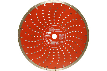 Диск алмазный отрезной Сегментный Grand hot press (350х25.4 мм) TRIO-DIAMOND GUS729