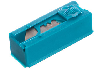 Лезвия, 19 мм, трапециевидные, пластиковый пенал, 12 шт.// Gross