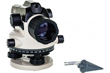 Оптический нивелир ADA RUBER-32 + штатив Light S + подарок Staff3 А00121_К