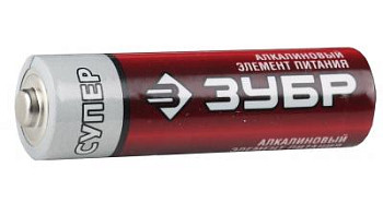 Батарейка СУПЕР AAA, LR03, 2шт ЗУБР 59211-2C