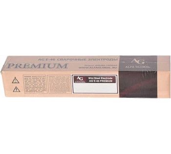Электроды сварочные AG E-46 PREMIUM   d= 2,5*350  1,0кг