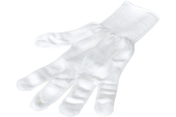 Перчатки нейлон, 13 класс, белые, L// Россия