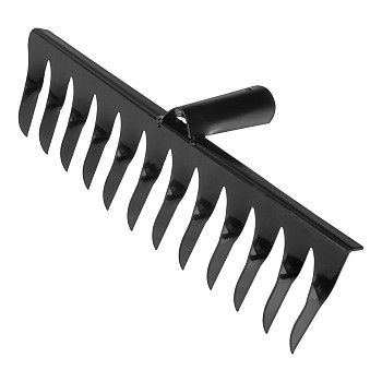 Грабли 12-зубые без черенка витые 300 мм, Россия// Сибртех