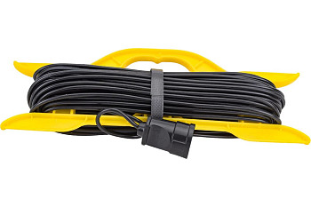 Удлинитель на рамке "MF 207", 30 м, 2200 Вт, 1 гнездо, ПВС 2х0,75 мм2, STAYER