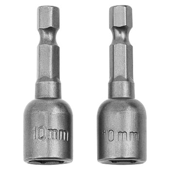 Биты с торцевыми головками 10x45 мм, 2 шт.// Matrix