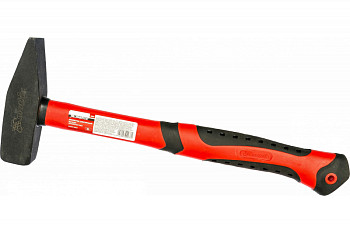 Молоток слесарный, 800 г, квадратный боек, деревянная рукоятка// MTX