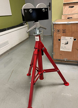 Опора для труб с роликовой головкой (71-132 см) SHTALL 1109