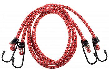 Шнур ЗУБР "МАСТЕР" резиновый крепежный со стальными крюками, 60 см, d 8 мм, 2 шт