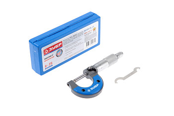 Гладкий механический микрометр ЗУБР ЭКСПЕРТ 34480-25_z01